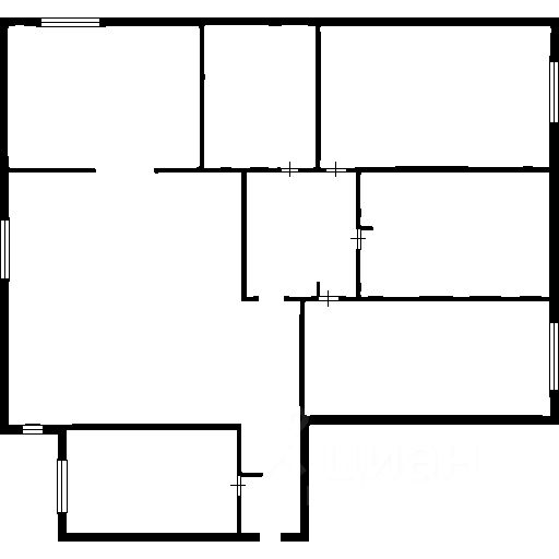 Планировка этой квартиры по данным Циан