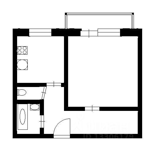 Планировка этой квартиры по данным Циан