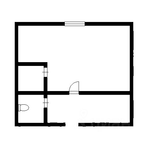 Планировка этой квартиры по данным Циан
