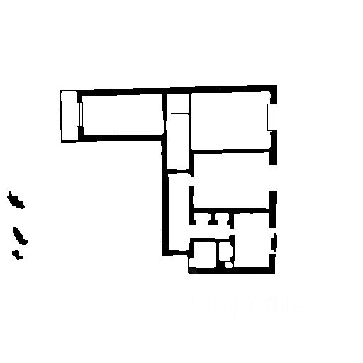 Планировка этой квартиры по данным Циан