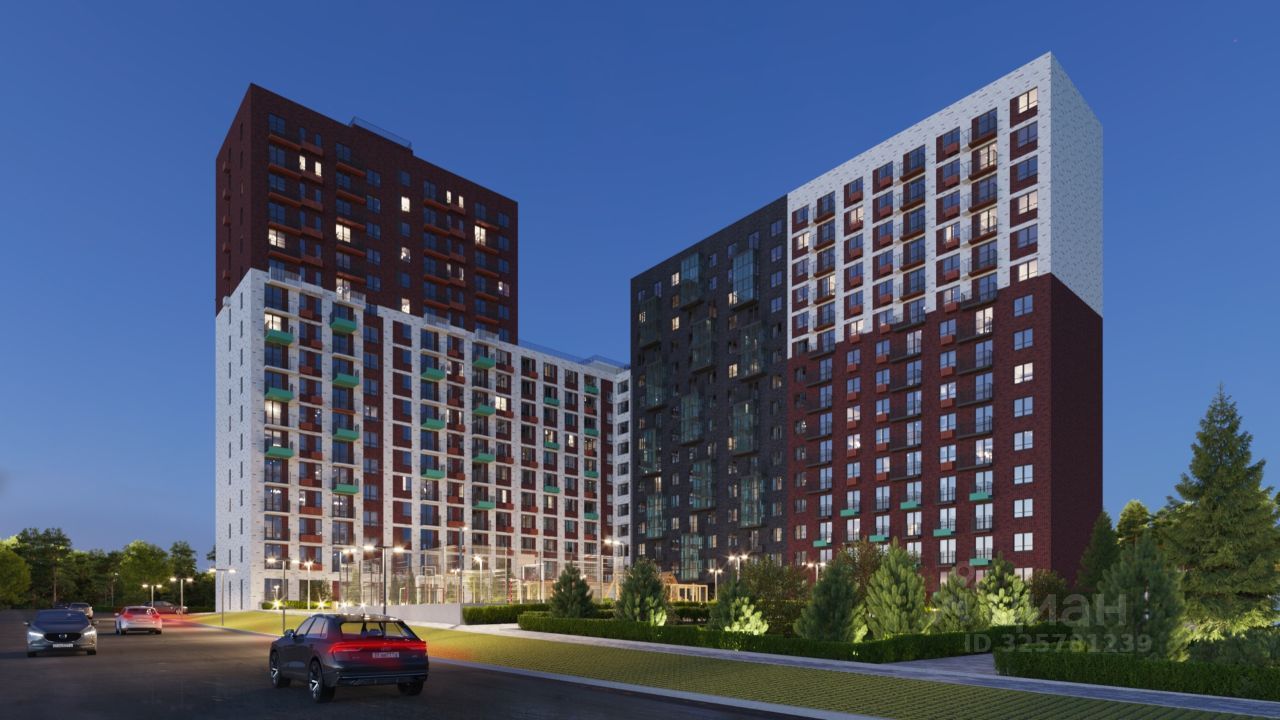 1-комн.кв., 44,5 м², 16/17 этаж