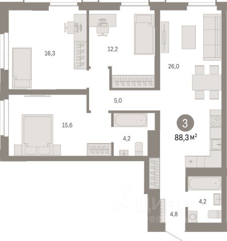 ЖК «мкр. Европейский Берег»