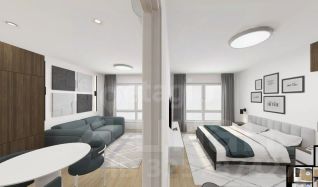 1-комн.апарт., 35 м², этаж 24