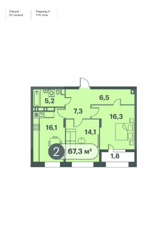 ЖК «Три Клена жилые кварталы на Вавилова»