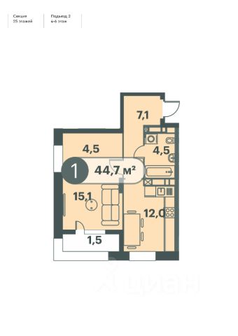 ЖК «Три Клена жилые кварталы на Вавилова»