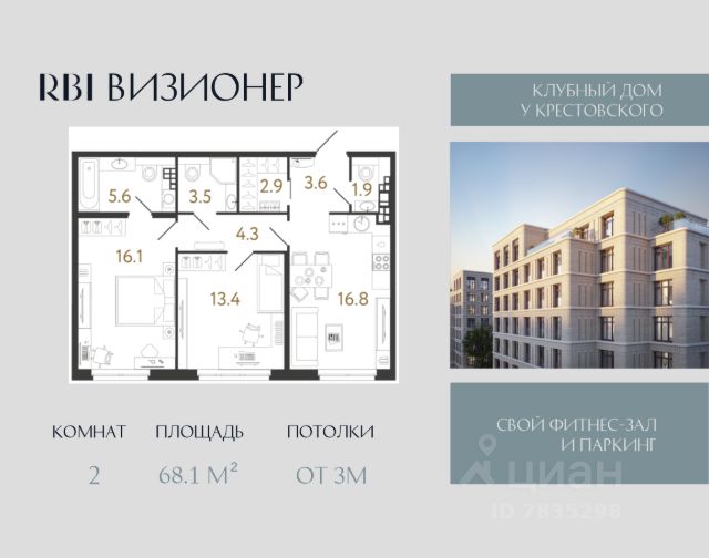 ЖК «Клубный дом «Визионер»