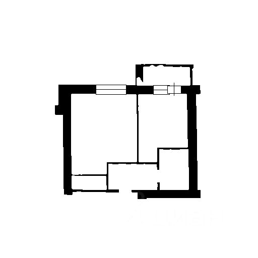 Планировка этой квартиры по данным Циан
