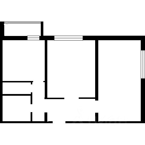 Планировка этой квартиры по данным Циан