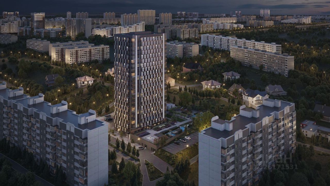 3-комн. квартира, 65.7 м² 7