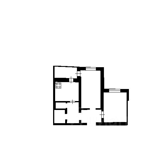 Планировка этой квартиры по данным Циан