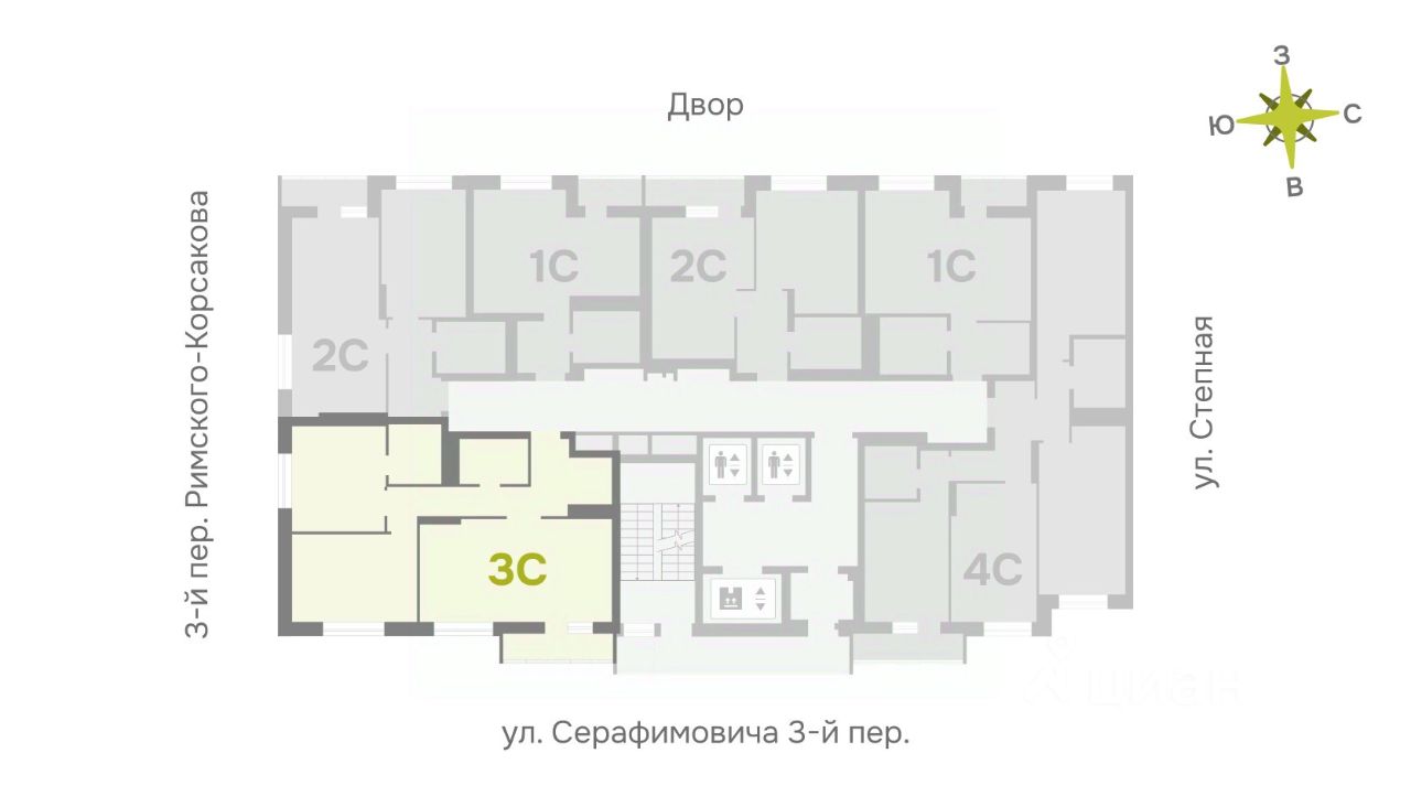 Новостройка, р-н Ленинский
