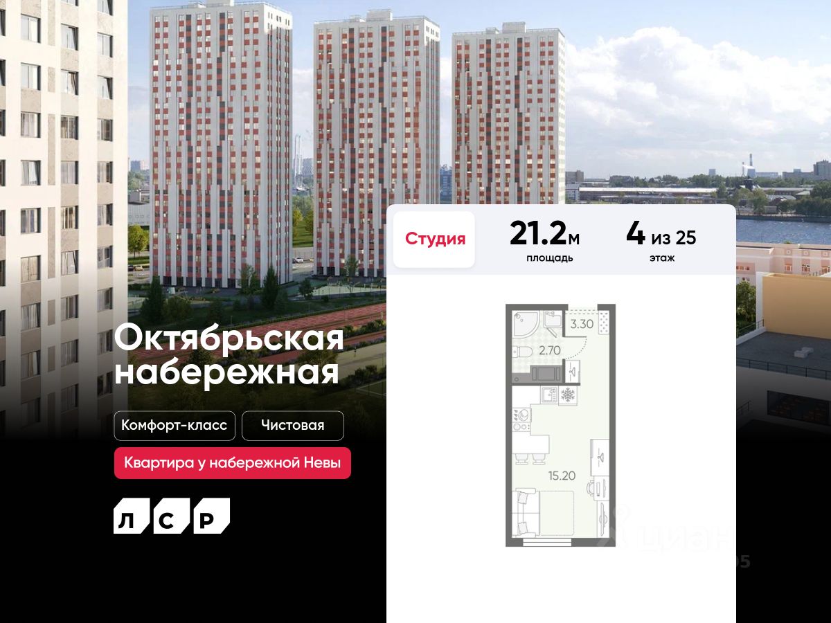 Новостройка, р-н Невский