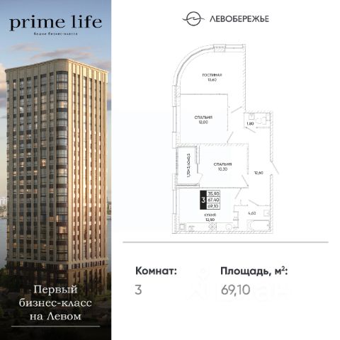 ЖК «Левобережье»