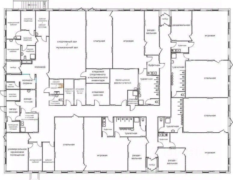 Помещение на 1-м этаже, 1942 м², р-н Митино