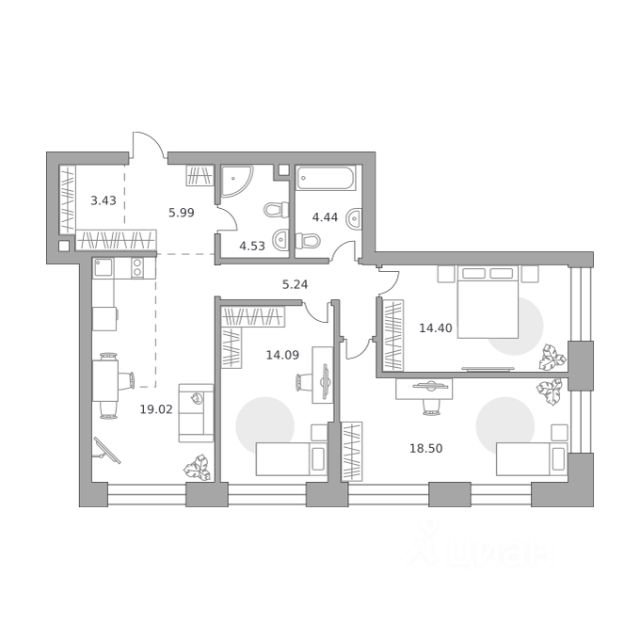 ЖК «MYPRIORITY Paveletskaya»