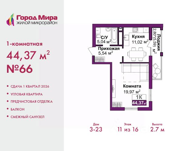 ЖК «Город Мира»