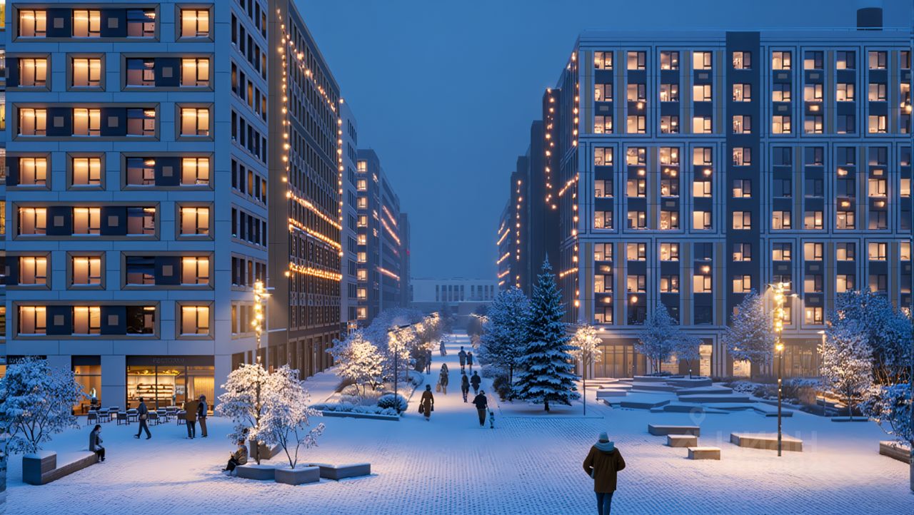 Студия, 30,7 м², 6/10 этаж