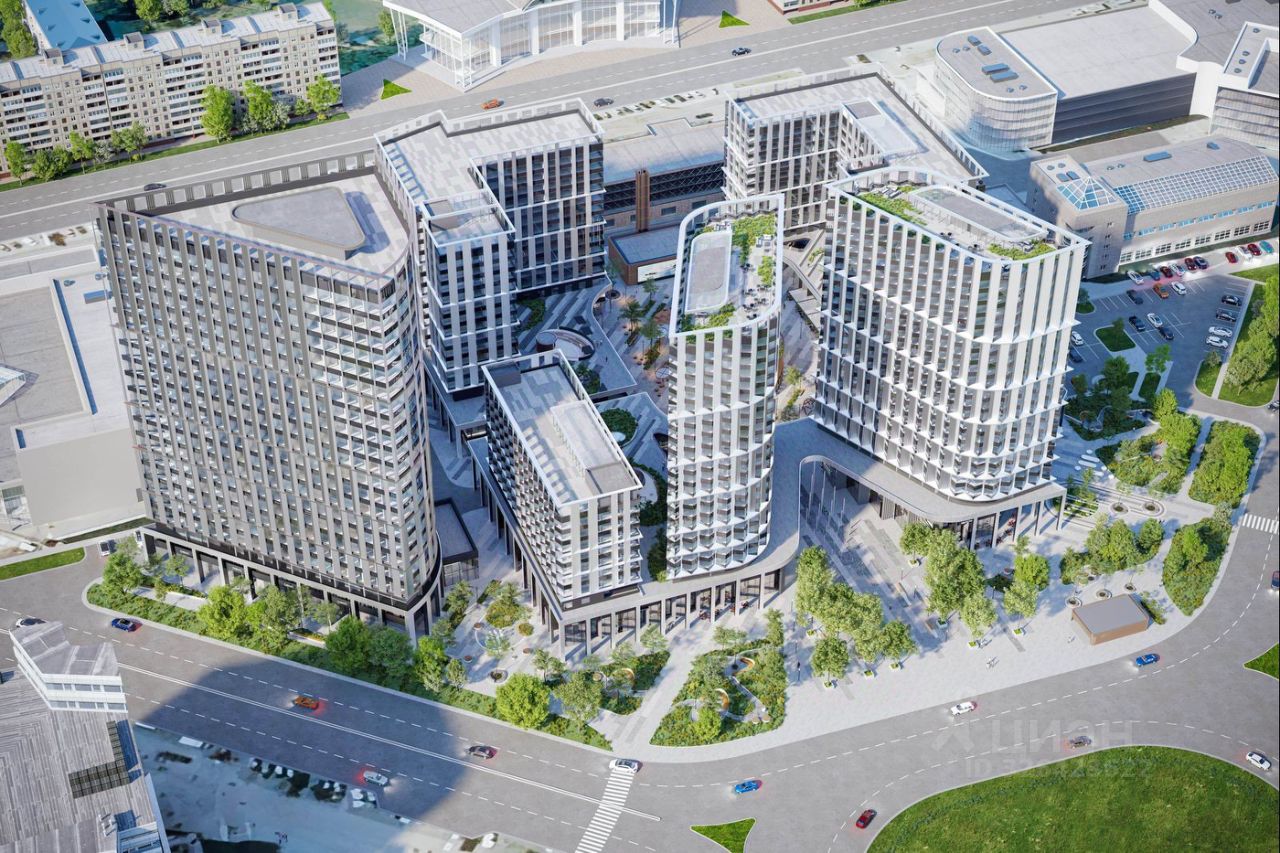 Квартира-студия, 22.2 м² 2