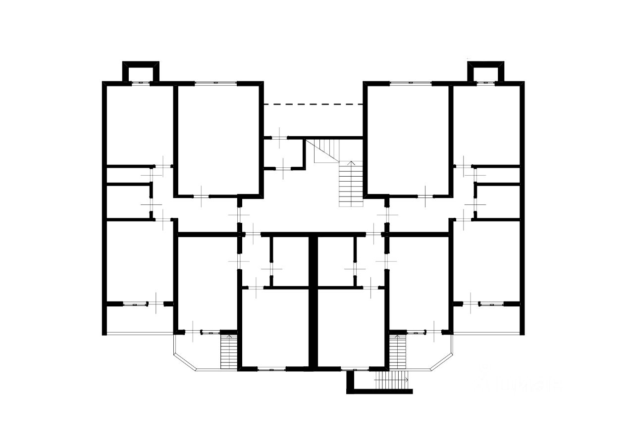 Планировка этой квартиры по данным Циан