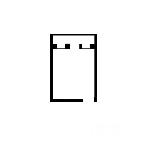 Планировка этой квартиры по данным Циан