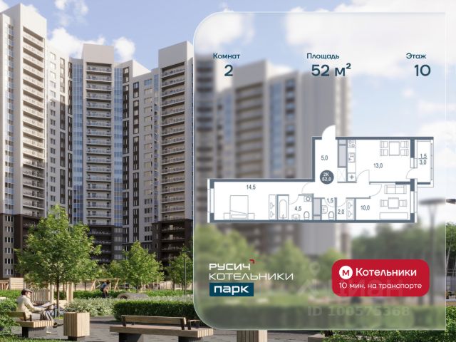 ЖК «РУСИЧ Котельники Парк»