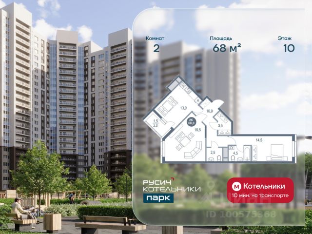 ЖК «РУСИЧ Котельники Парк»