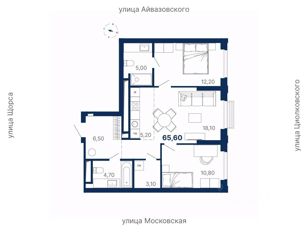 Новостройка, р-н Ленинский, Екатеринбург