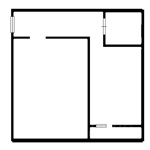 Планировка этой квартиры по данным Циан