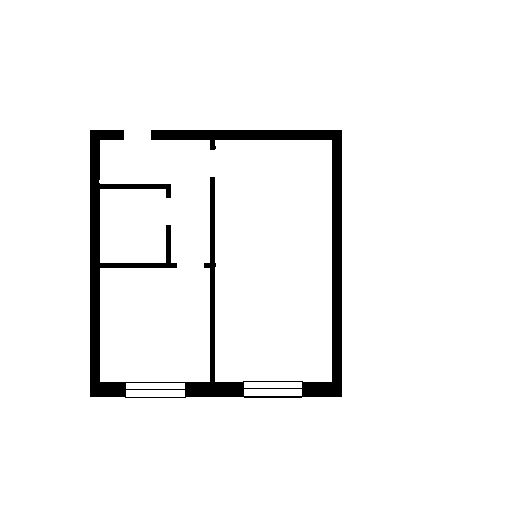 Планировка этой квартиры по данным Циан