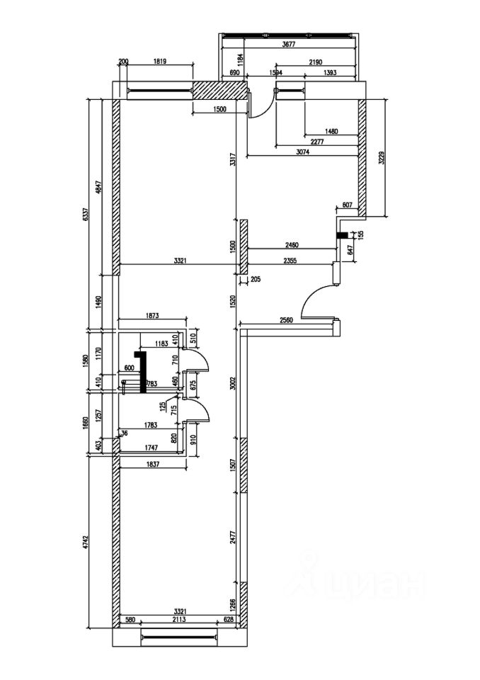 Продаю двухкомнатную квартиру 67м² Носовихинское ш., 43, Реутов ...