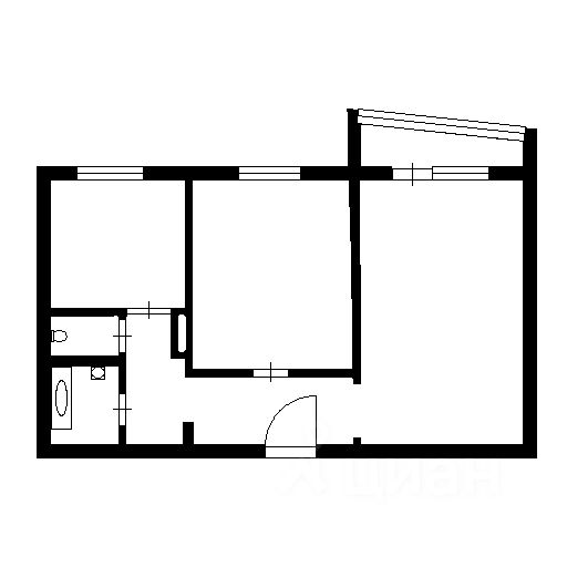 Планировка этой квартиры по данным Циан