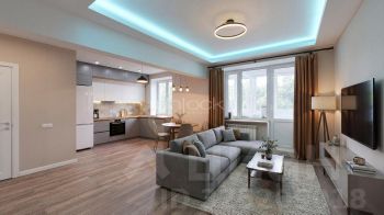 2-комн.кв., 56 м², этаж 5 2-комн.кв., 56 м², этаж 5