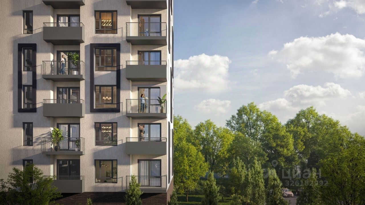 1-комн. квартира, 33.9 м² 9