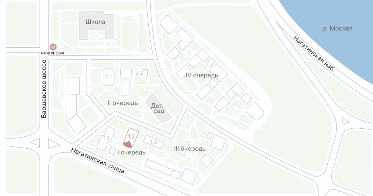 Новостройка, р-н Нагатино-Садовники, Москва