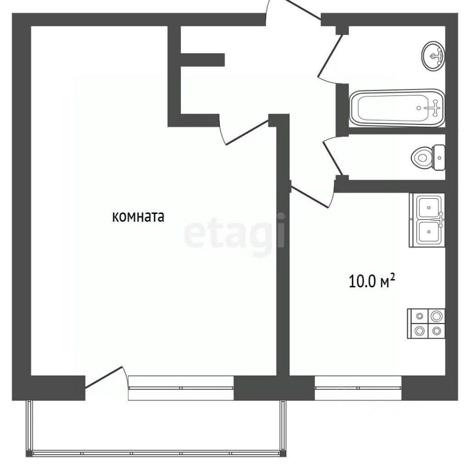 1-комн. кв., р-н Бибирево