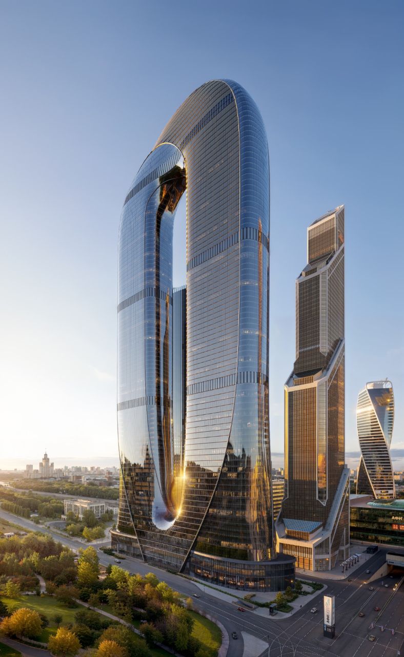 Бизнес Центр One. Москва-Сити.