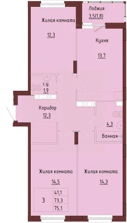 Планировка квартиры