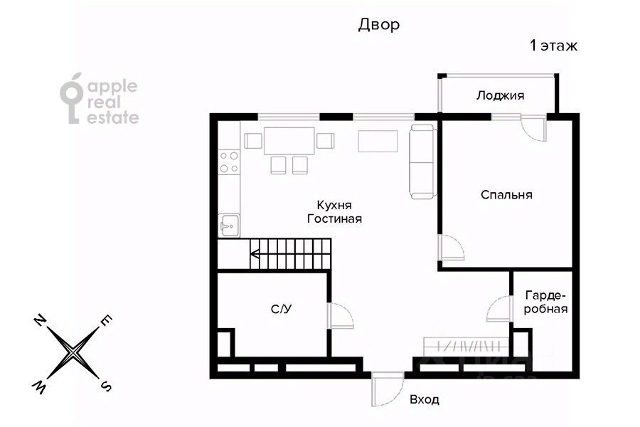 2-комн. кв., р-н Хорошево-Мневники, Москва