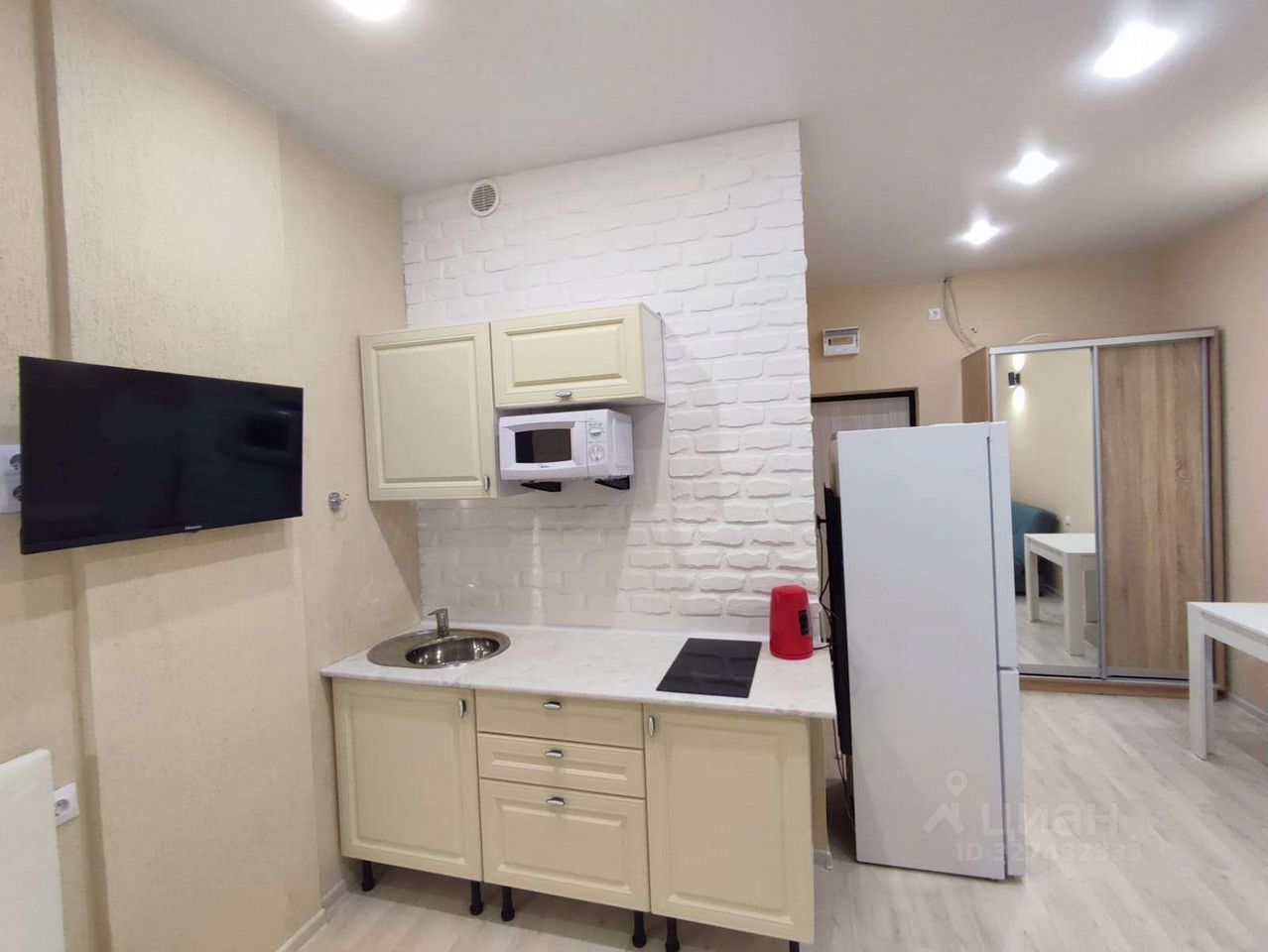 Студия Краснодарский край, Сочи ул. Ленина, 290/6 (27.0 м²)