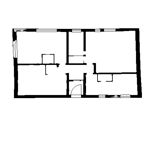 Планировка этой квартиры по данным Циан