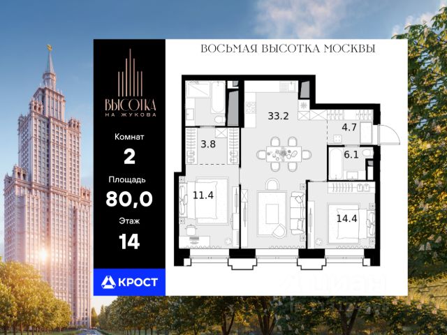ЖК «Высотка на Жукова»