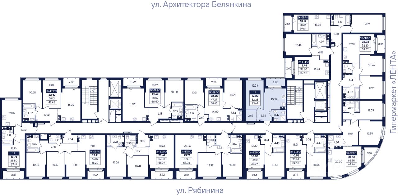 Новостройка, р-н Академический