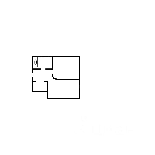 Планировка этой квартиры по данным Циан