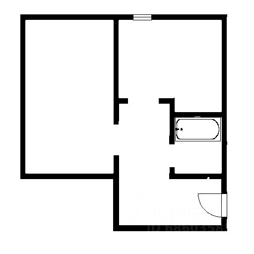 Планировка этой квартиры по данным Циан