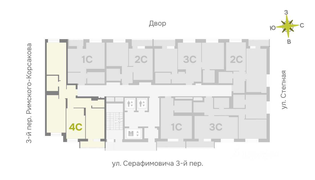Новостройка, р-н Ленинский