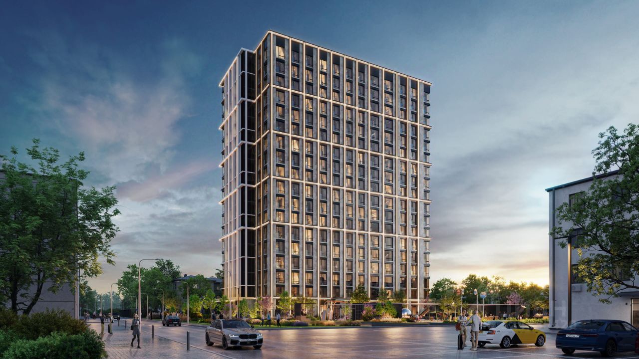 3-комн. апарт., 47,8 м², 10/18 этаж