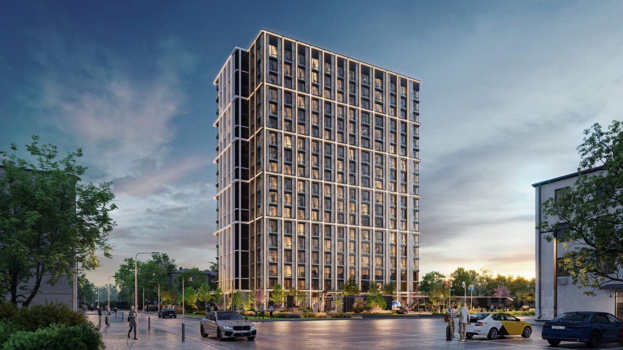 2-комн. апарт., 47,6 м², 12/18 этаж