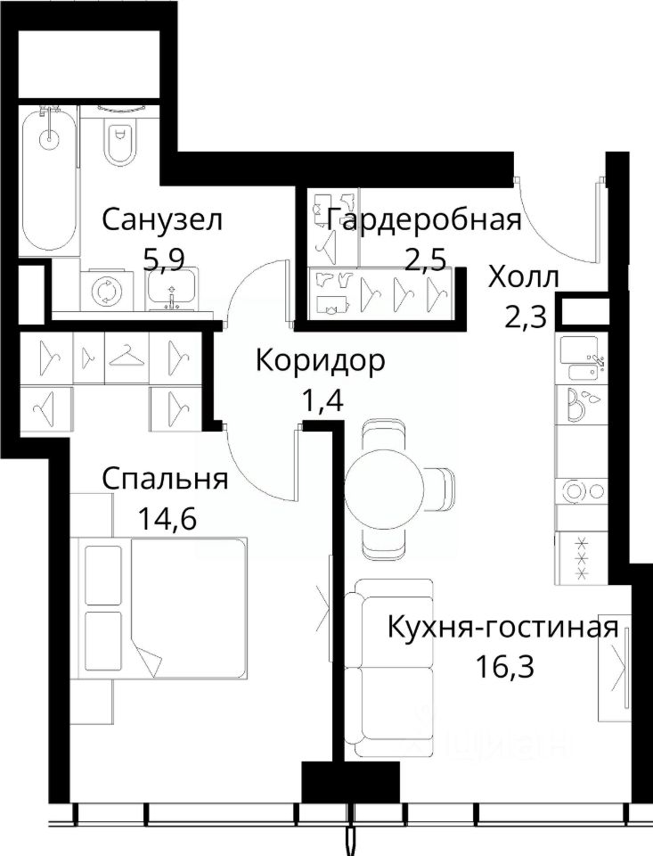 Новостройка, р-н Покровское-Стрешнево, Москва