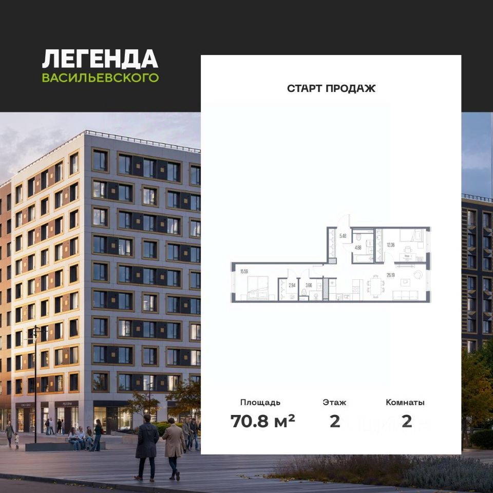 Новостройка, р-н Василеостровский, Санкт-Петербург