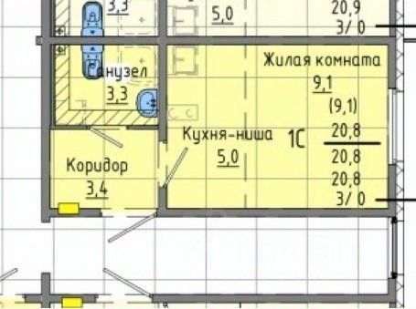 Квартира, р-н Академический